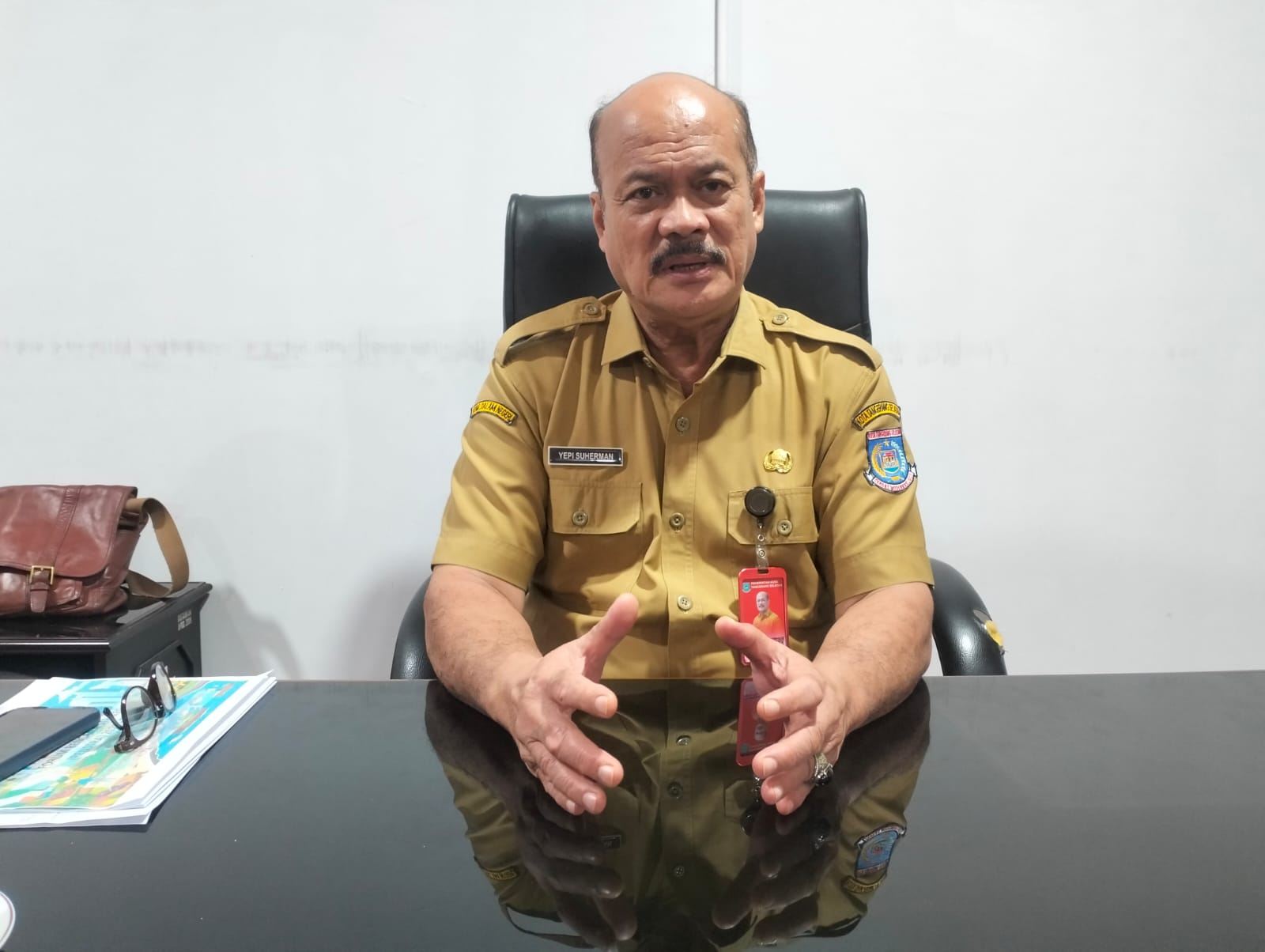 Kepala DKP3 Tangsel, Yepi Suherman. (tangselpos.id/irm)