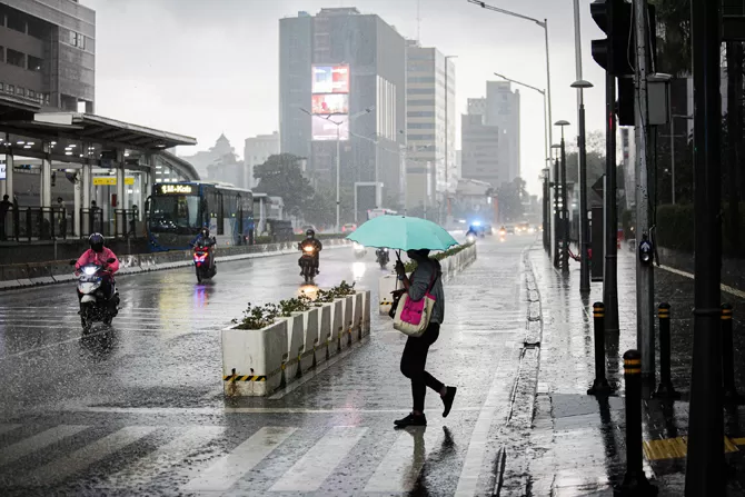 Waspada! Cuaca di Jakarta Selasa 28/10 Diguyur Hujan Petir, Simak Info BMKG Ilustrasi. Foto : Ist