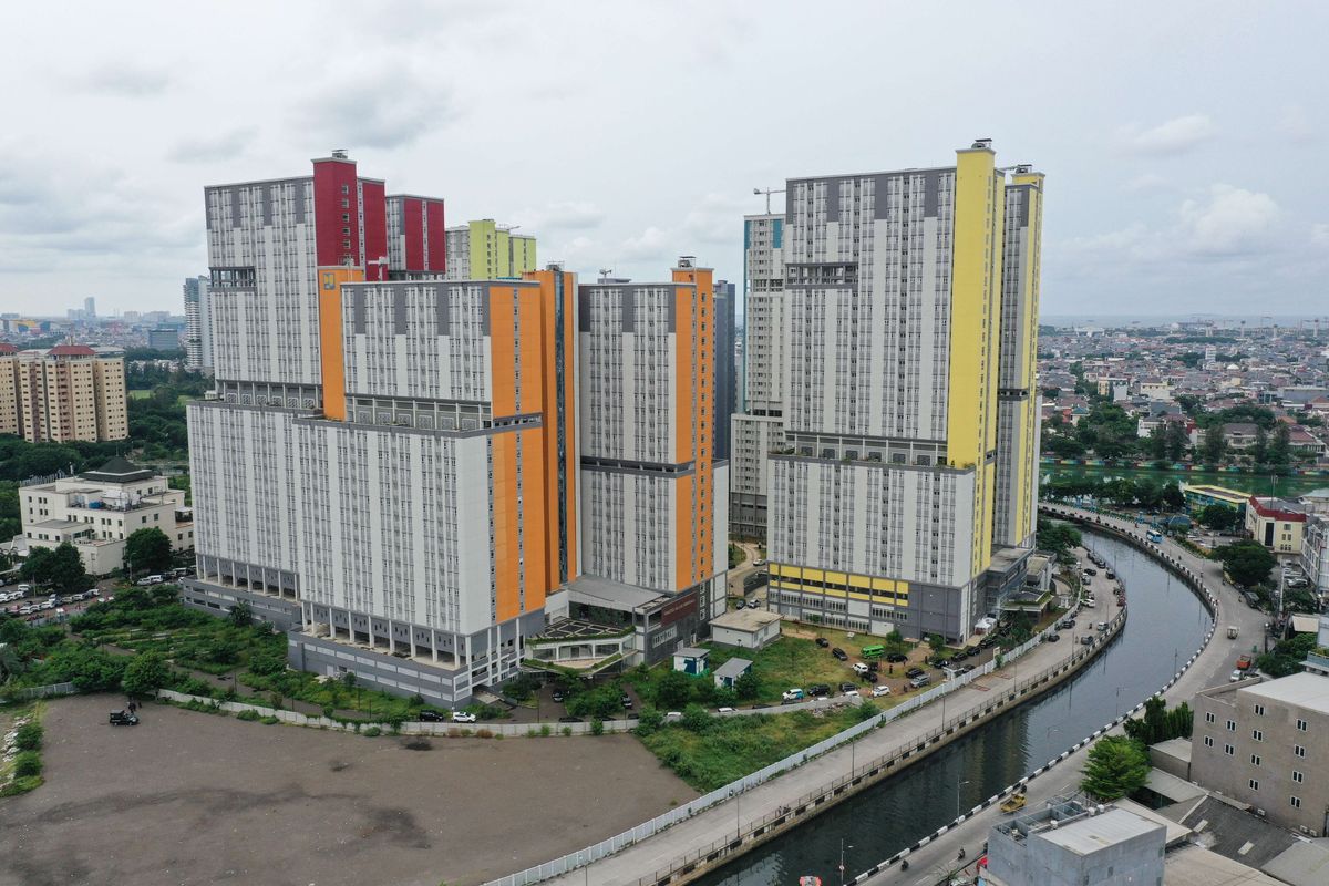 Wisma Atlet Kemayoran Jadi Rumah Susun ASN, TNI, dan Polri Wisma Atlet Kemayoran. Foto ::Ist