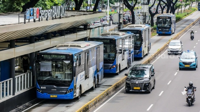 Bus Transjakarta. Foto : Ist