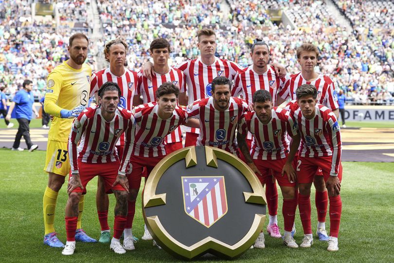 Skuad Atletico Madrid. Foto : Ist