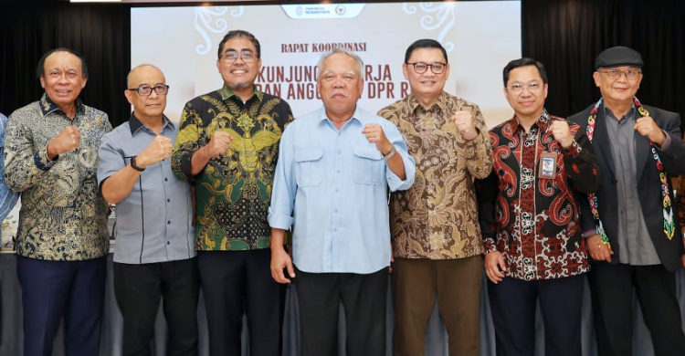 Ketua Basuki Hadimuljono dan Anggota Banggar DPR ke IKN. Foto : Ist