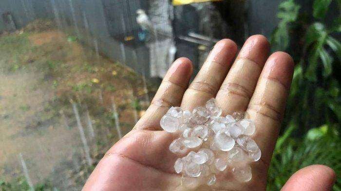 BMKG Ungkap Penyebab Terjadinya Hujan Es di Tangerang Selatan Ilustrasi. Foto : Ist