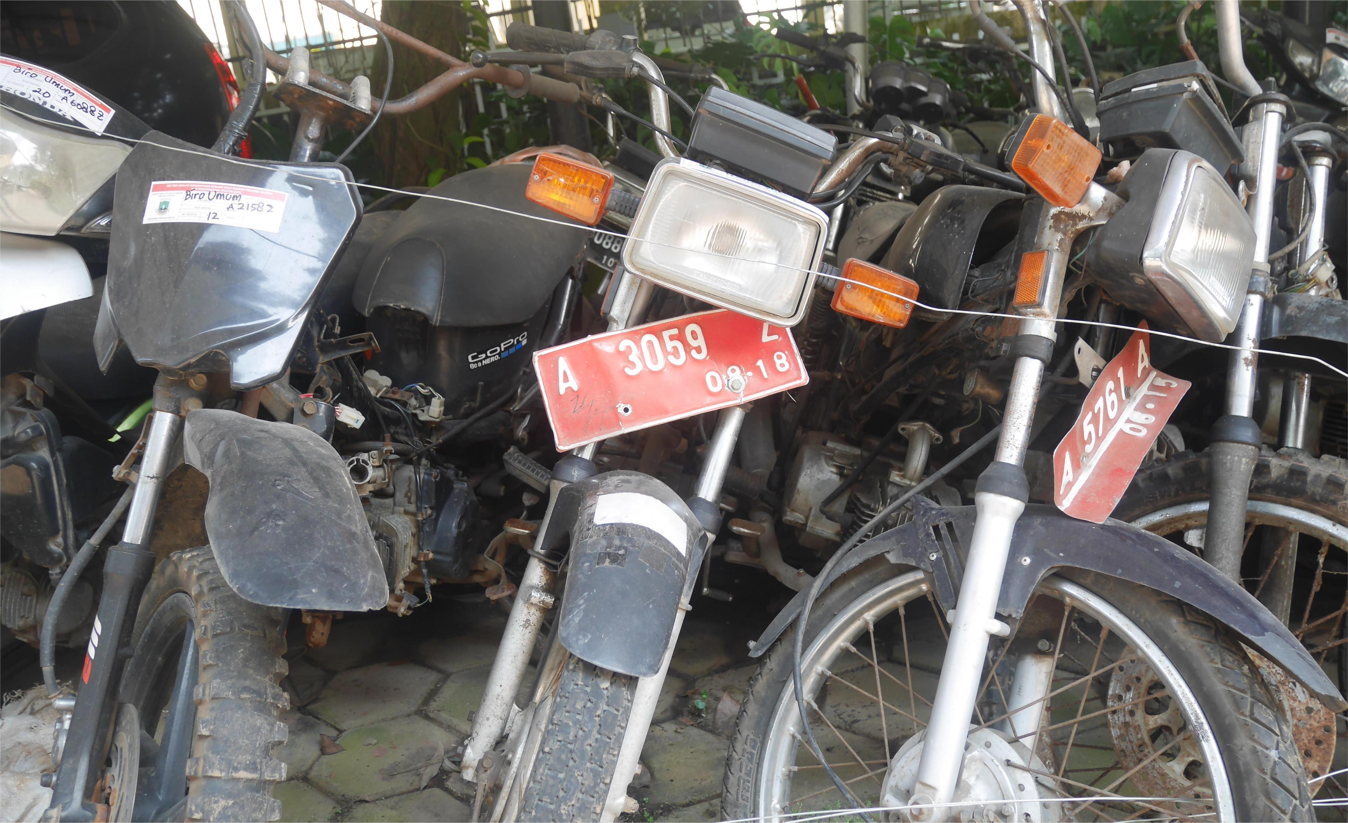 Barang milik daerah Pemprov Banten.(Ari Supriadi/tangselpos.id)