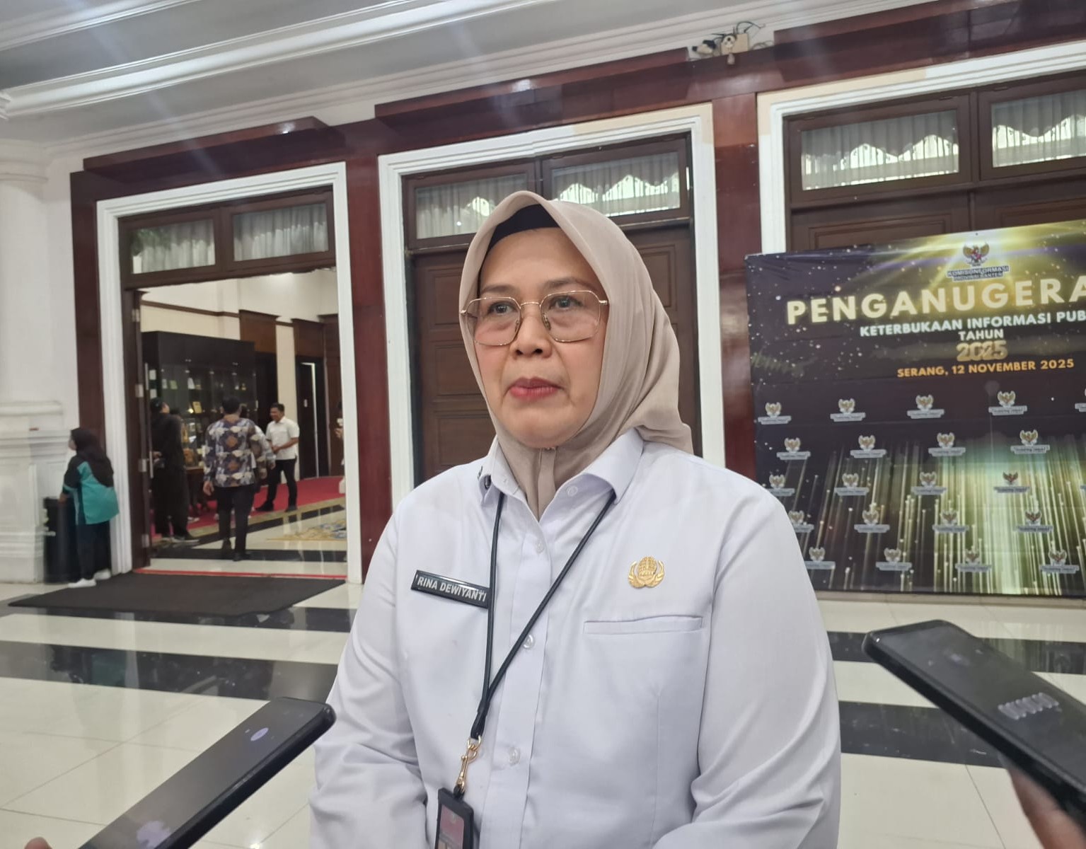 Rina Dewiyanti Kepala BPKAD Provinsi Banten. Foto : Ist