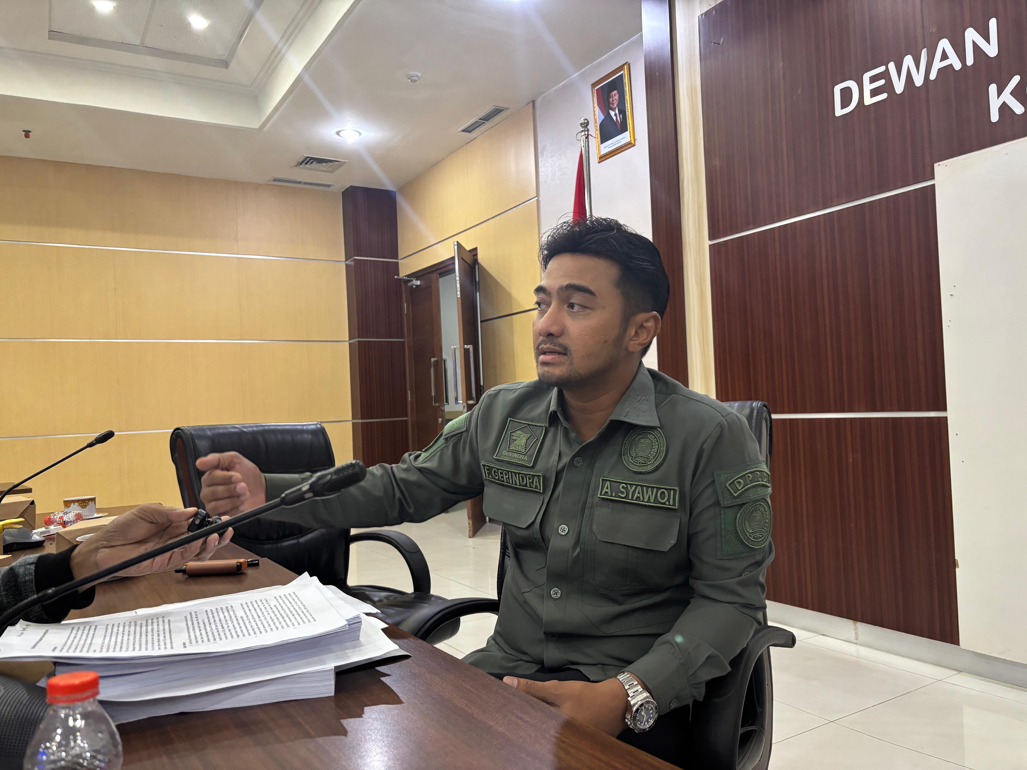 Anggota DPRD Kota Tangsel Ahmad Syawqi