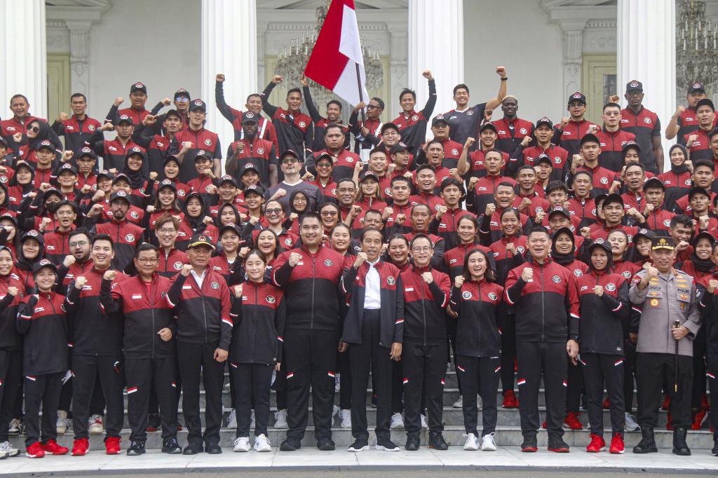 Kontingen Sea Games 2023. Foto : Ist