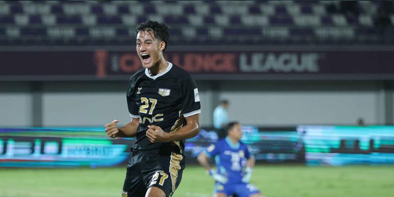 Kalahkan Klub Myanmar Shan United 4-1, Dewa United Juara Grup E AFC Challenge League Rafael Struick salah satu penyumbang gol Dewa United. Foto : Ist