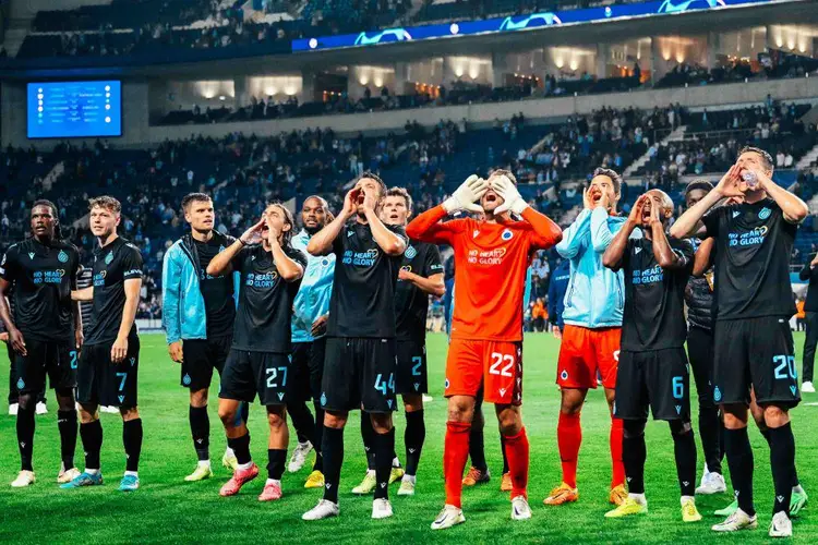 Skuad Brugge siap hadang keperkasaan Barca. Foto : Ist