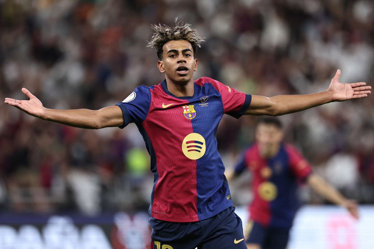 Bintang Barcelona Lamine Yamal. Foto : Ist