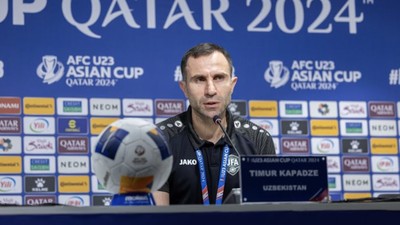 Mantan Pelatih Timnas Uzbekistan, Timur Kapadze. Foto : Ist