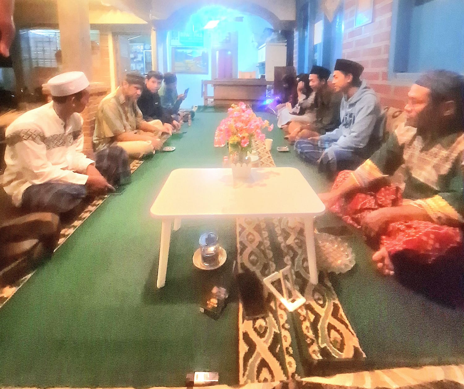 Dewan Pengurus Cabang Partai Kebangkitan Bangsa (DPC PKB) Kota Tangerang Selatan (Tangsel)menggelar acara tasyakuran sebagai bentuk rasa syukur atas penganugerahan gelar Pahlawan Nasional kepada KH. Abdurrahman Wahid (Gus Dur) dan Syaikhona Kiai Kholil Bangkalan. Foto : Ist