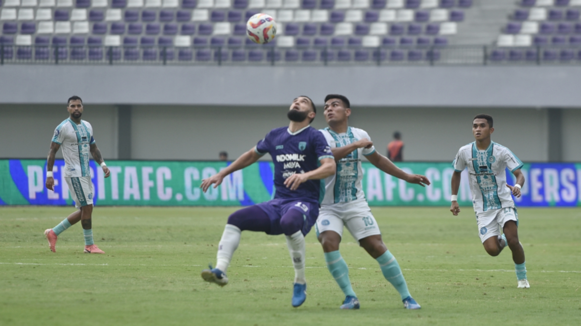 Laga Persita vs PSBS Biak berakhir 2-1 untuk PSBS Biak. Foto : Ist