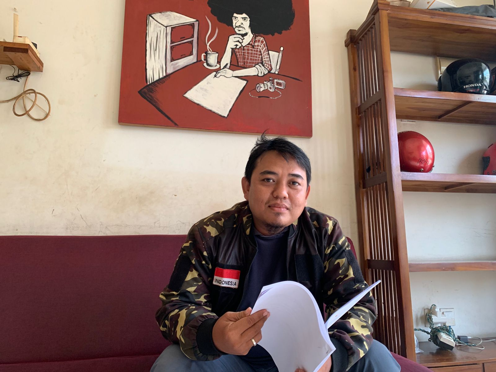 Sekretaris Pimpinan Cabang GP Ansor Tangsel, Amizar