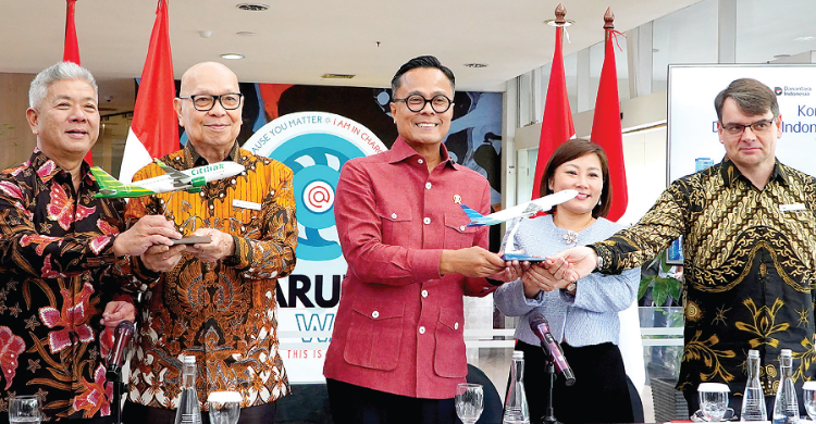 RUPSLB Garuda Infonesia. Foto : Ist