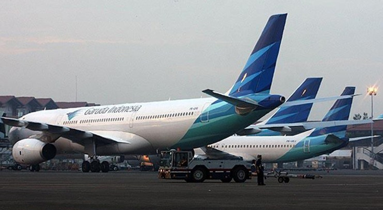 Sambut Musim Libur, Garuda Turunkan Tarif Penerbangan Pesawat Garuda Indonesia. Foto : Ist