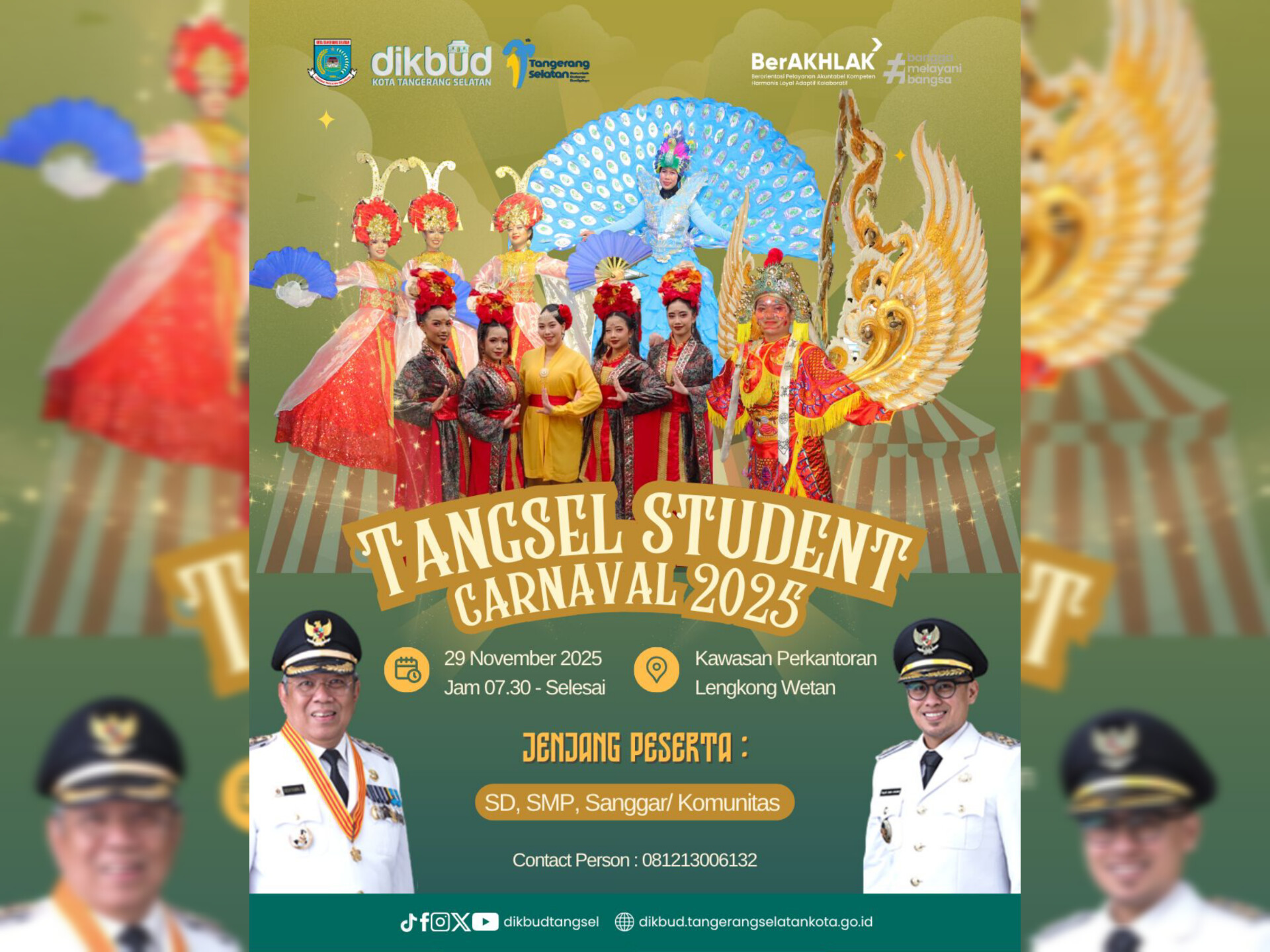 Tangsel Student Carnaval. (Ist)