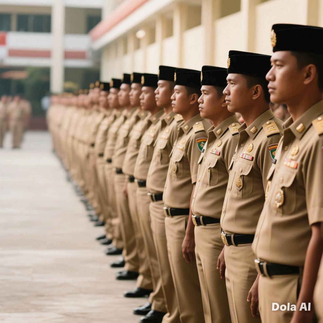 Ilustrasi ASN.(Bola AI)