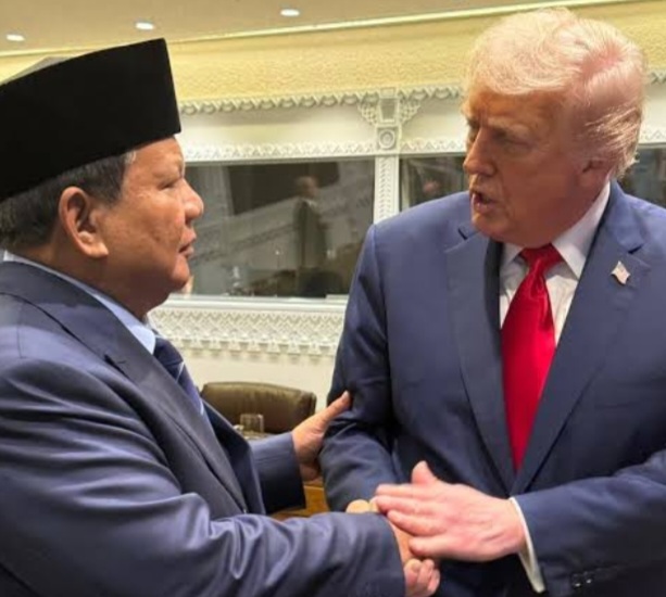 Presiden Prabowo dan Presiden AS Donald Trump. Foto : Ist
