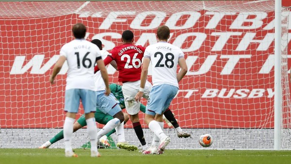 Laga MU vs West Ham berakhir 1-1. Foto : Ist