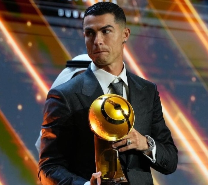 Cristiano Ronaldo diganjar Pemain Terbaik Timur Tengah pada ajang Globe Soccer Awards 2025. Foto : Ist