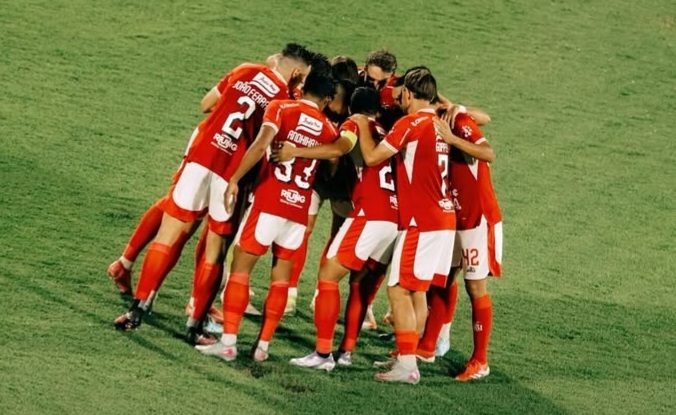 Skuad Bali United siap jamu Skuad Dewa United di Stadion Kapten I Wayan Dipta, Gianyar. Foto : Ist