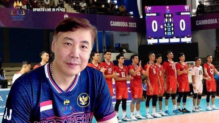 Mantan pelatih timnas voli putra Jeff Jiang Jie. Foto : Ist