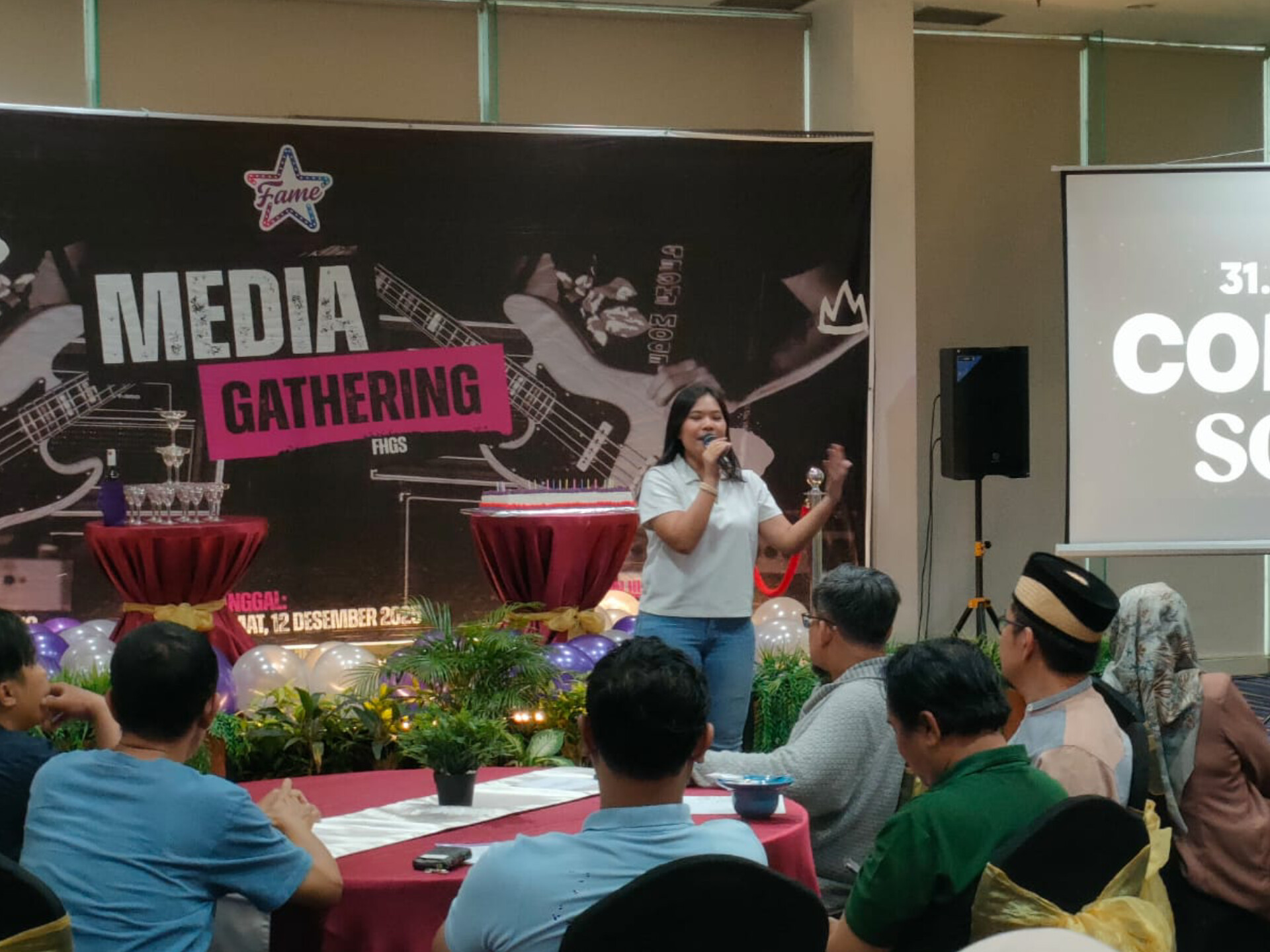 The Ultimate Glam Rock New Year’s Celebration, Fame Hotel Gading Serpong. (tangselpos.id/rmn)