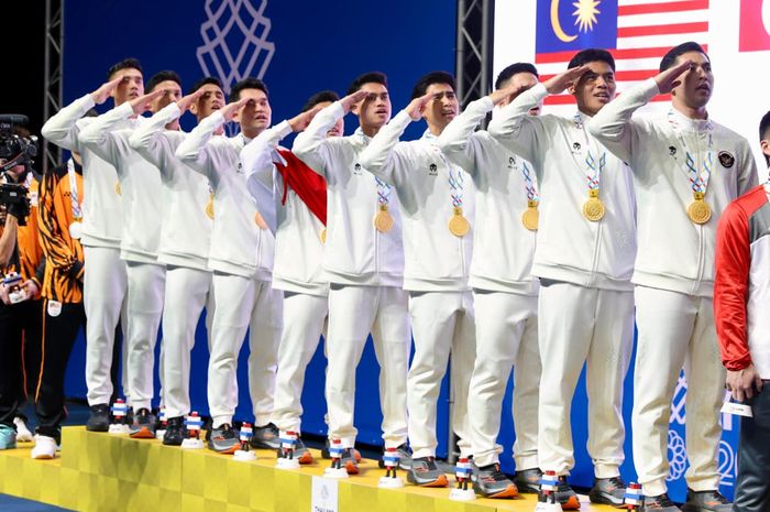 Tim beregu putra bulutangkis Indonesia. Foto : Ist