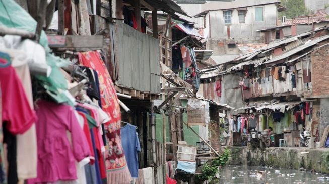 Daerah kumuh di Jakarta. Foto : Ist