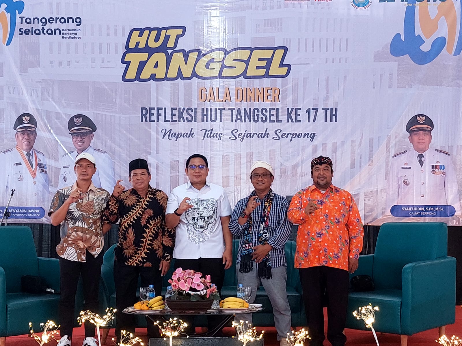Kecamatan Serpong merayakan Hari Ulang Tahun (HUT) ke-17 Kota Tangerang Selatan. (tangselpos.id/rmn)
