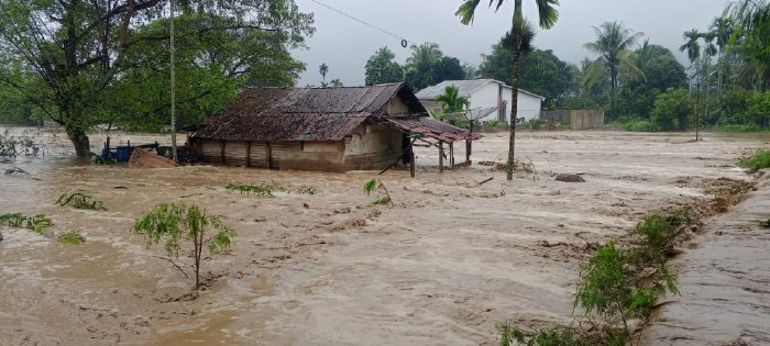 Banjir di Aceh Selatan. Foto : Ist