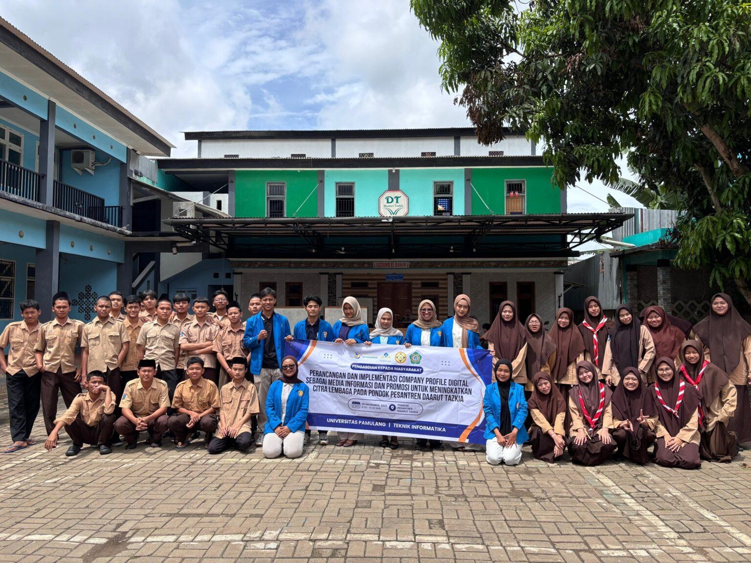 PRNGABDIAN MASYARAKAT. Mahasiswa Program Studi Teknik Informatika, Fakultas Ilmu Komputer (Fasilkom), Universitas Pamulang (Unpam) melaksanakan kegiatan Pengabdian Kepada Masyarakat (PKM).