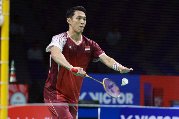 Tunggal putra terbaik Indonesia Jonatan Christie. Foto : Ist