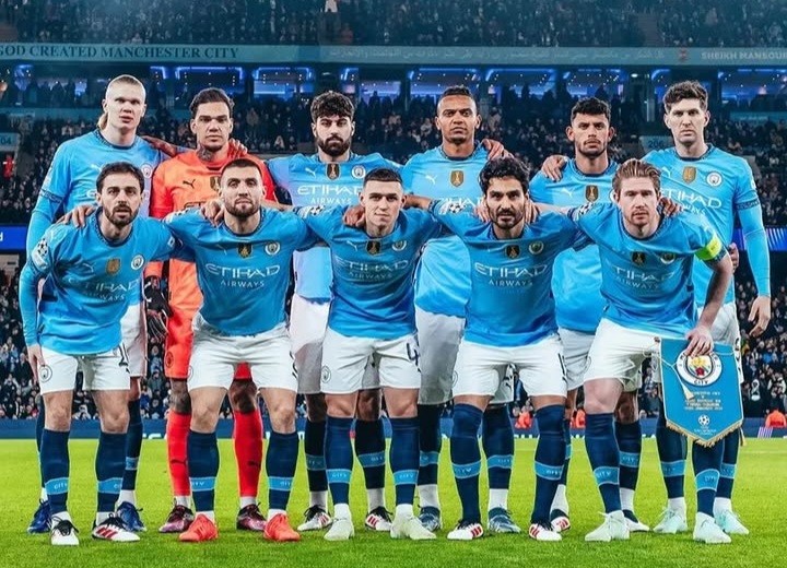 Skuad Man City. Foto : Ist
