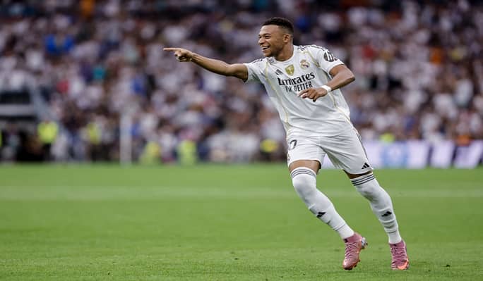 Bomber Real Madrid Kylian Mbappe. Foto : Ist