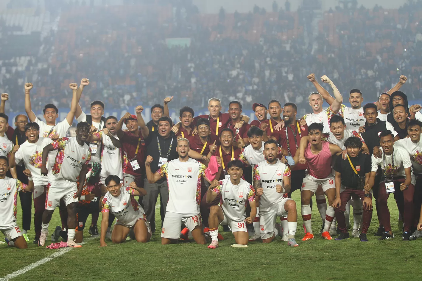 Skuad Persis Solo. Foto : Ist