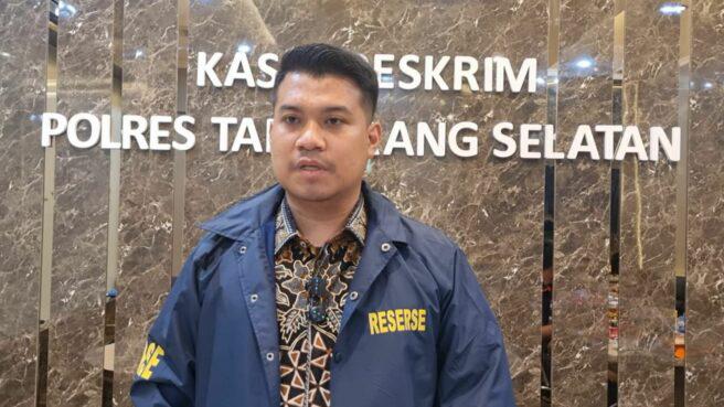 Kasat Reskrim Polres Tangsel, AKP Wira Graha Setiawan