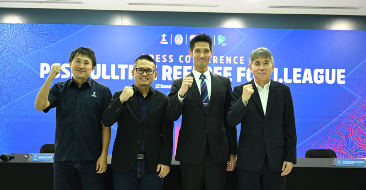 Perwakilan PSSI dan Wasit dari Jepang. Foto : Ist