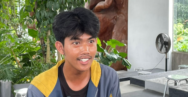 Ray Valdo alias Sultan, mantan gangster. Foto : Ist