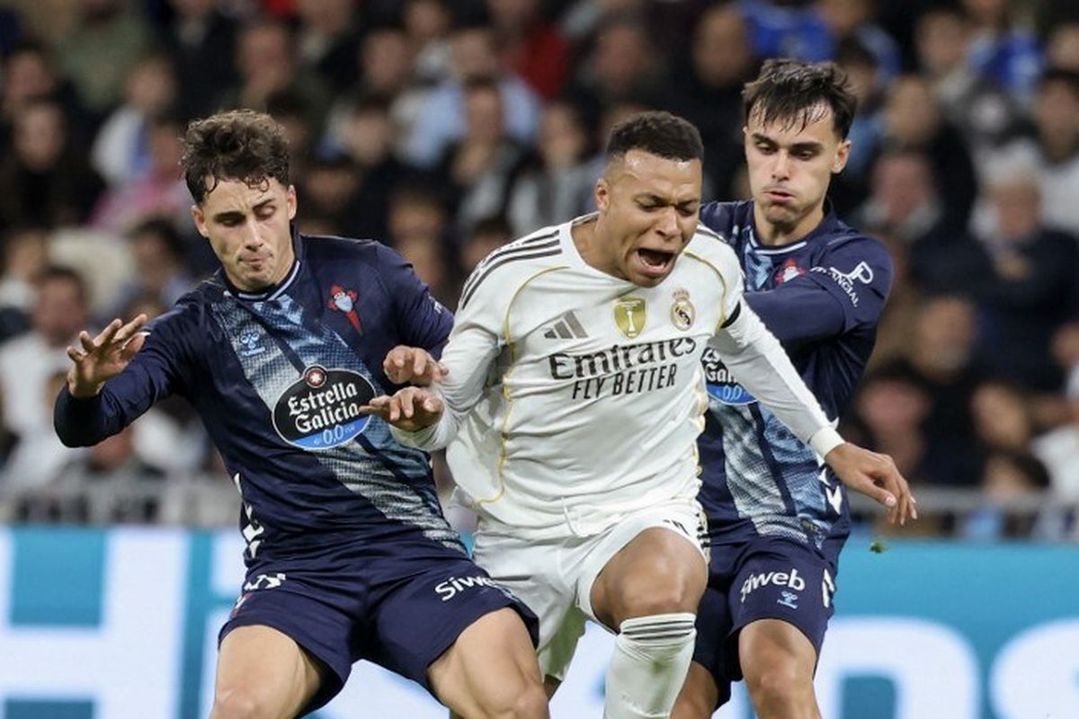 Laga Madrid vs Celta Vigo. Foto : Ist