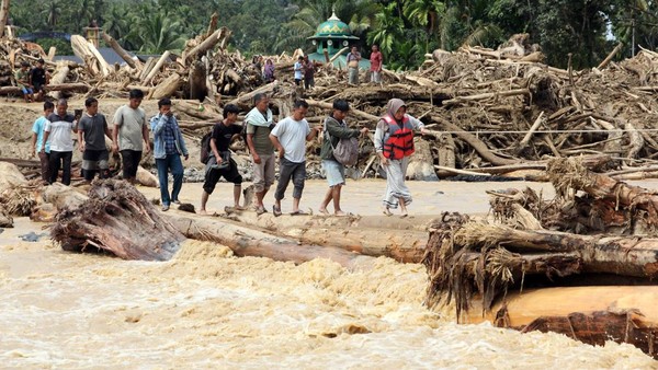 Daerah terdampak banjir bandang Sumatera 2025. Foto : Ist