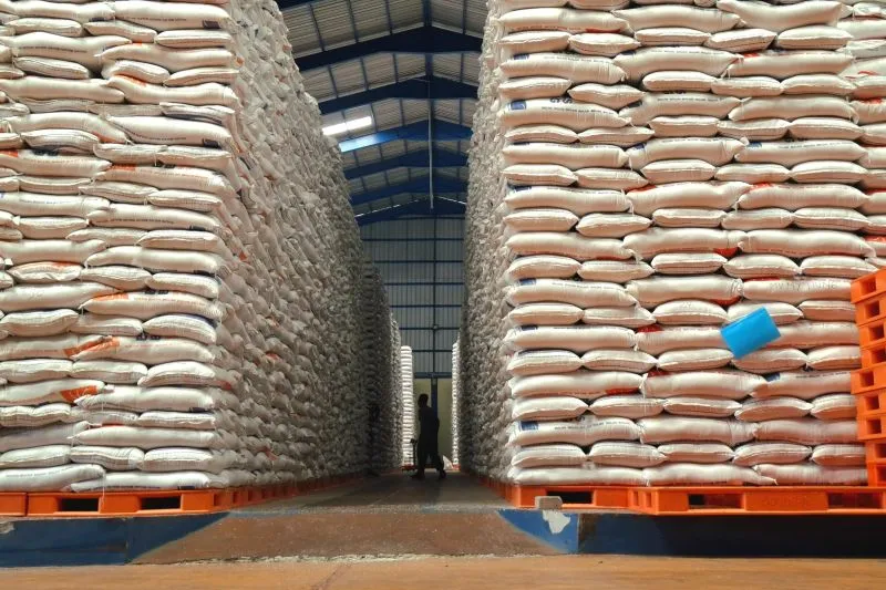 Gudang Bulog. Foto : Ist