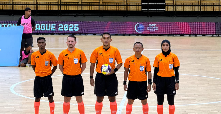 Wasit pertandingan di laga AFC Futsal Asian Cup 2026. Foto : Ist