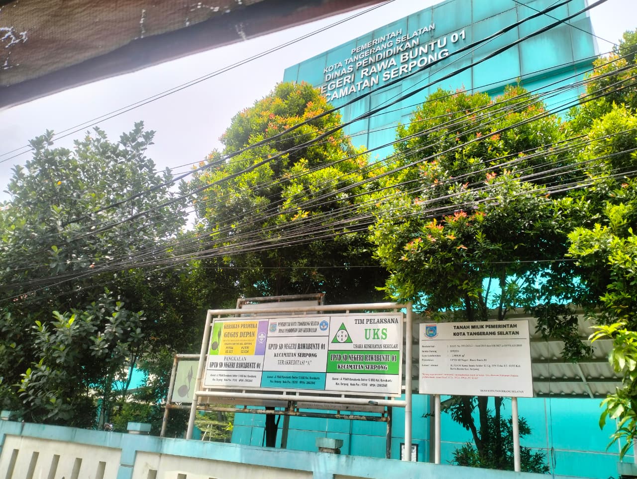 Sekolah Dasar Negeri (SDN) 01 Rawa Buntu, Serpong. (tangselpos.id/irm)