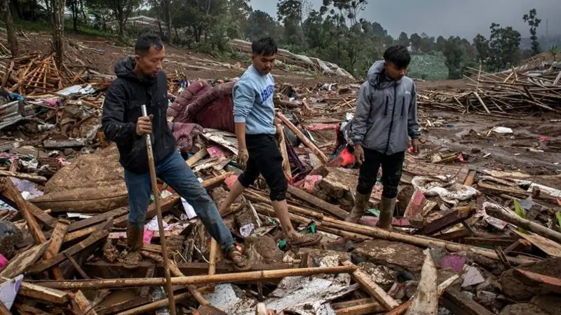 Longsong di Bandung Barat. Foto : Ist