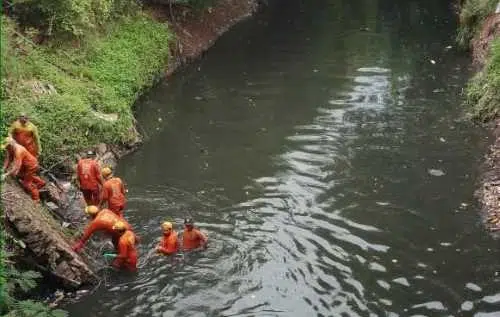 Kali Jambe di Kabupaten Bekasi. Foto : Ist