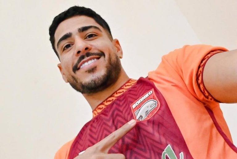 Penyerang baru Borneo FC Kaio Nunes. Foto : Ist