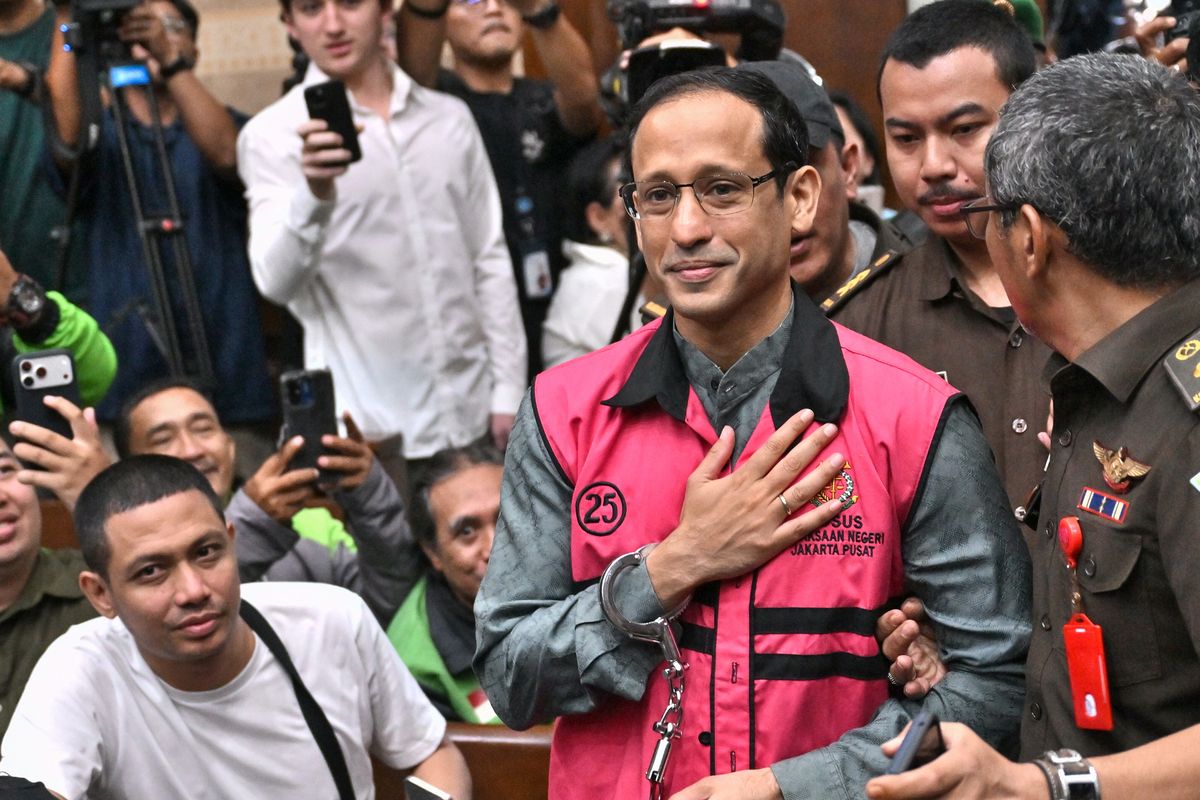 Mantan Mendikbudristek Nadiem Anwar Makarim . Foto : Ist