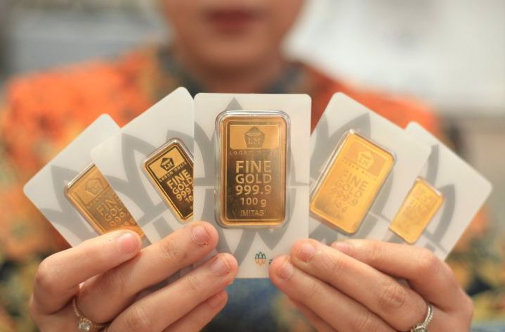 Emas batangan. Foto : Ist